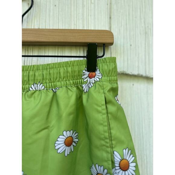 Nike Mens SPE+ AOP Flow Short DP Floral Vivid Green White Drawstring Size M - Picture 3 of 9